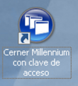 Icono de acceso con contraseña