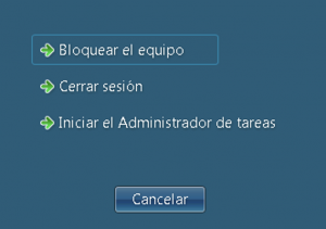 Bloquear equipo Bloquear equipo